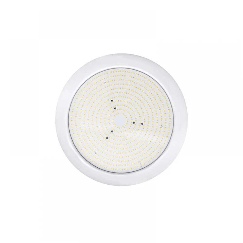 LED ΠΛΑΣΤΙΚΟ Φ/Σ ΠΙΣΙΝΑΣ 20W 4000K 2200LM 110° IP68 12V DC Φ210Χ20mm ACA