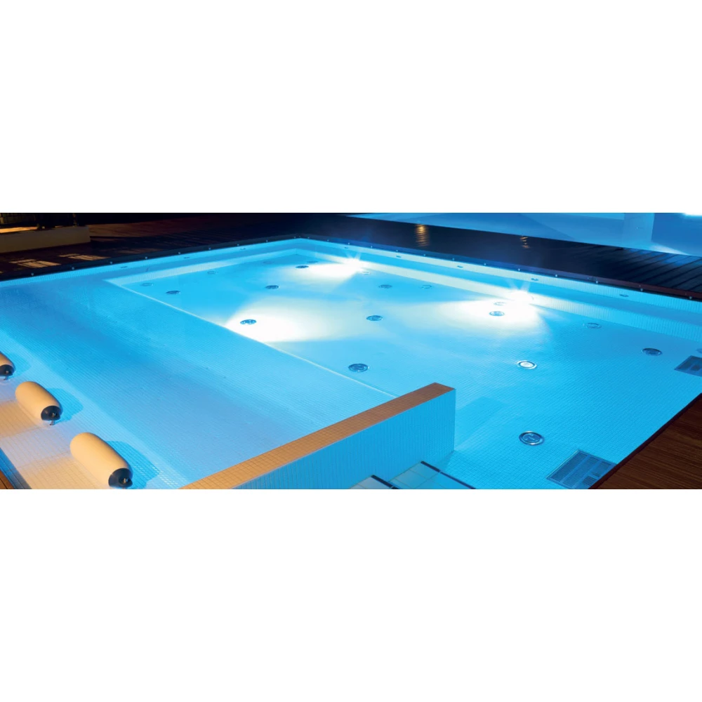 LED Πλαστικό Φωτιστικό Πισίνας RGB 25W 90° IP68 12V AC ALBA - ACA