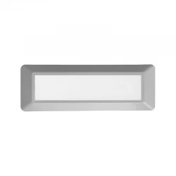 Led Slim Επίτοιχο Φωτιστικό Ορθογώνιο 4W 230V IP65 Γκρι ACA