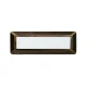 Led Slim Επίτοιχο Φωτιστικό Ορθογώνιο 4W 230V IP65 Σκουριά ACA
