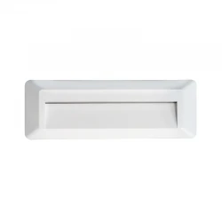 Led Slim Επίτοιχο Φωτιστικό Ορθογώνιο 2W 230V IP65 Λευκό ACA