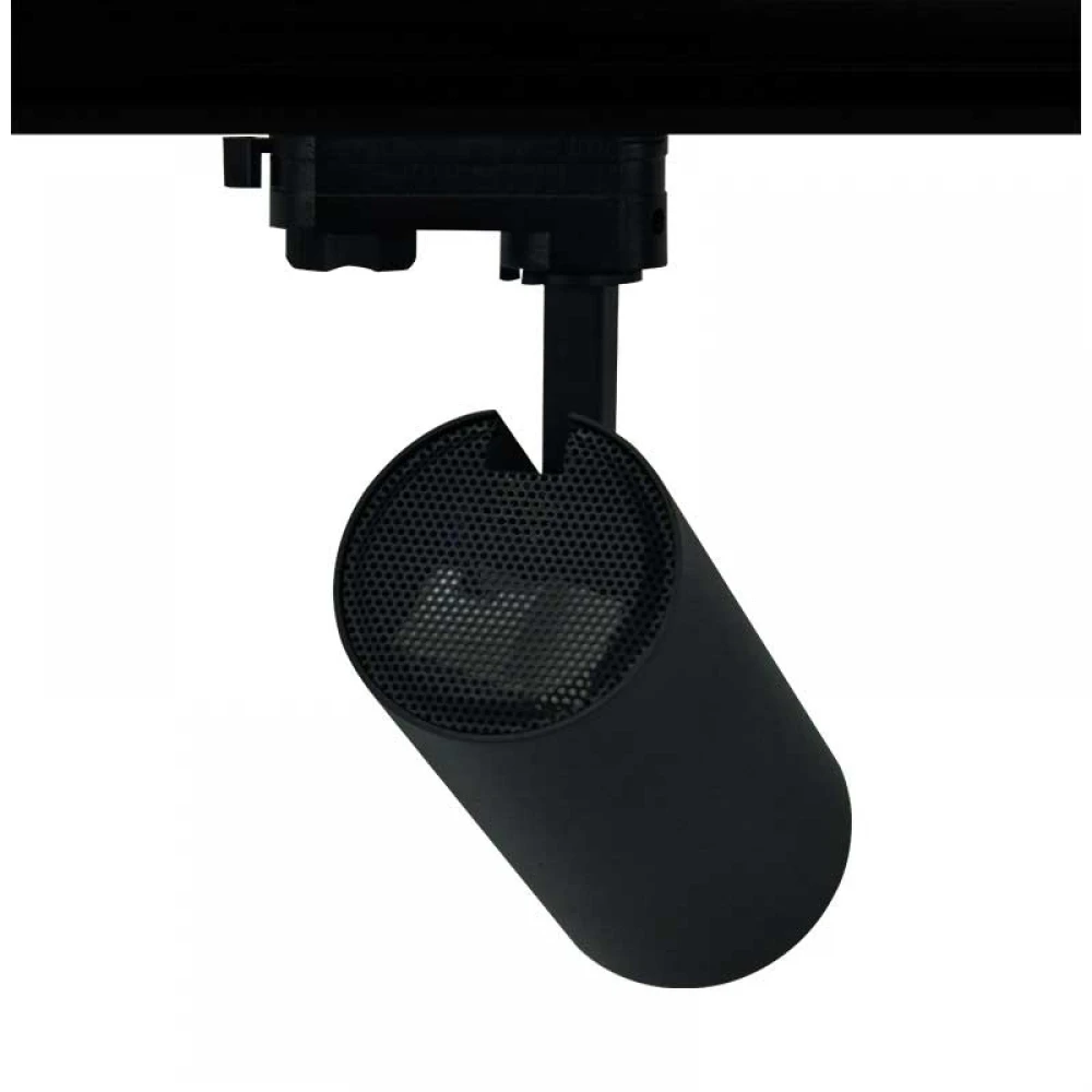 LED Φωτιστικό Ράγας Τριφασικό 4 Καλωδίων Μαύρο 27W 4000K 3-PHASE 36° 3150LM 230V - ACA