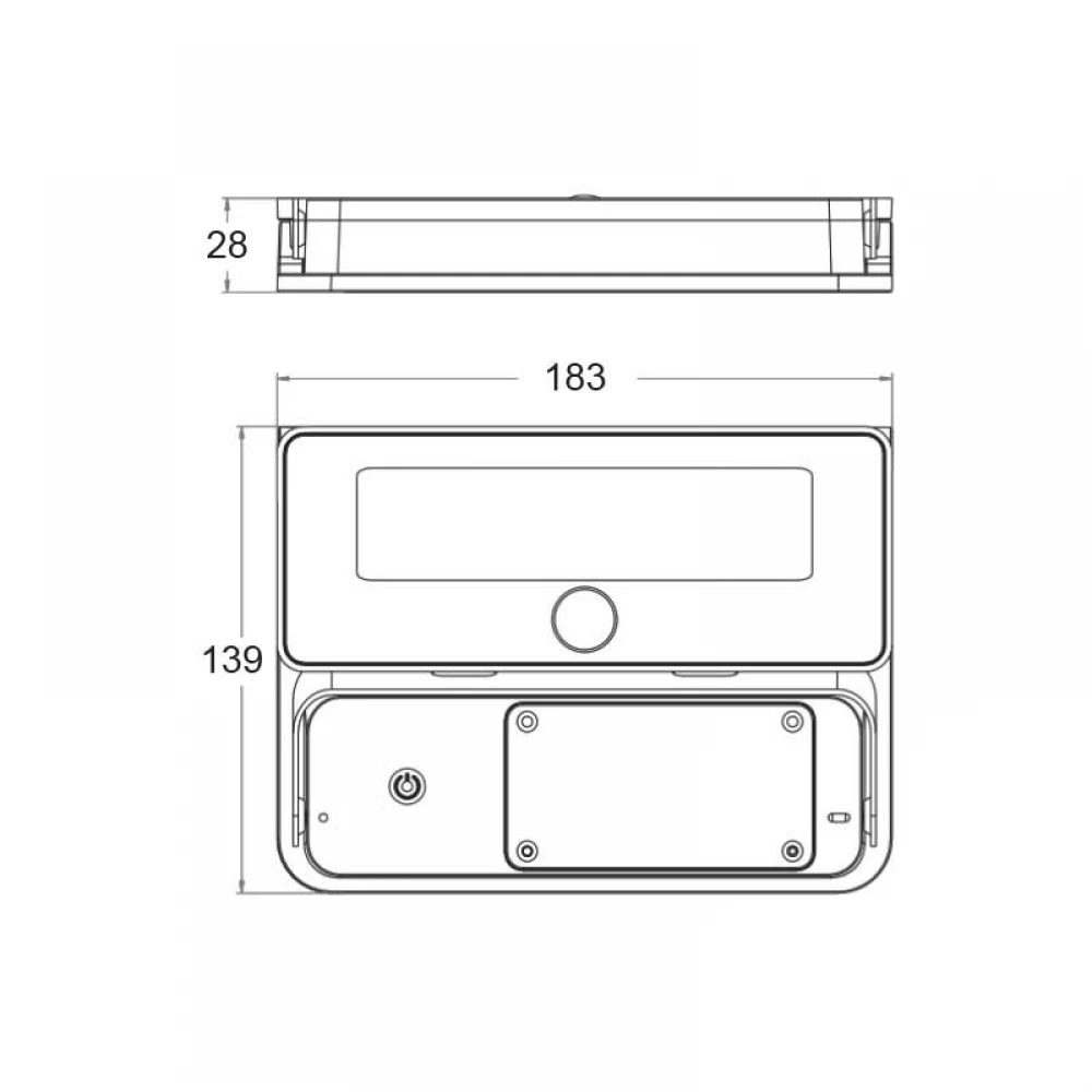 SOLAR SMD LED FLOOD LIGHT WITH SENSOR 12W 1600LM 4000K IP65 120° Ra80 ACA
