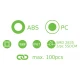 LED Modules 230V 2.5W 200LM 4000K 155° IP67 - ACA
