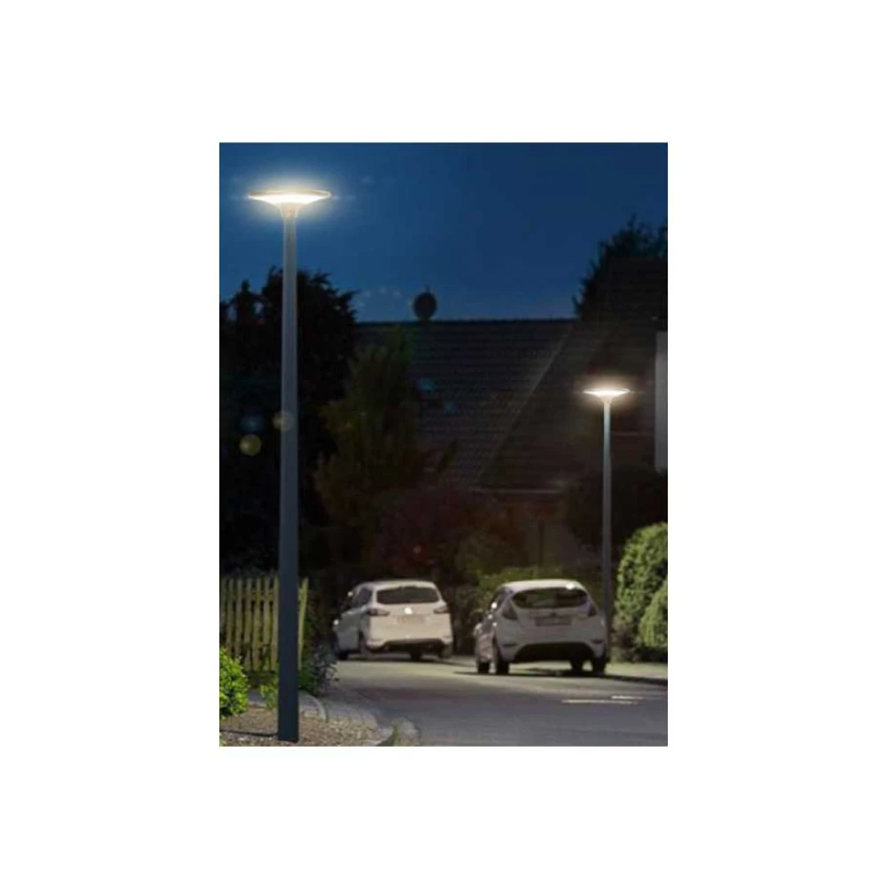 Φωτιστικό αστικού με Φ/Β πάνελ 20W DIP-SWITCH CCT 3000K-4000K 2100LM RA80 IP65 - ACA