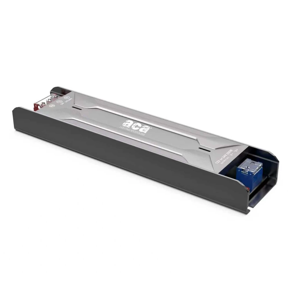 ΤΡΟΦΟΔΟΤΙΚΟ ΑΥΤ. ΕΝΑΛΛΑΓΗΣ 12-24V 200W IP20 ACA