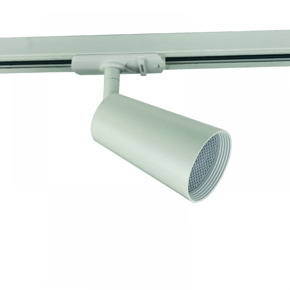 Φωτιστικό Σποτ Ράγας Μονοφασικό 2 Καλωδίων GU10 3C WHITE No56 WITH HONEY COMB - ACA