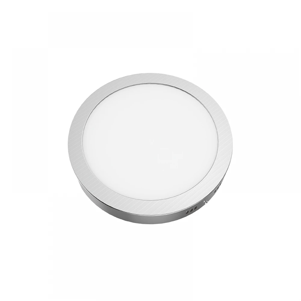 ΝΙΚΕΛ ΜΑΤ ΣΤΡΟΓΓΥΛΟ LED ΠΑΝΕΛ ΟΡΟΦΗΣ 18W 6500K 1800Lm Φ209mm 230V AC Ra80 ACA