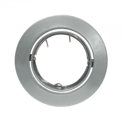 Χωνευτό Κινητό Στρογγυλό Σποτ για GU10 / MR16 Γκρι Μεταλλικό ACA