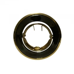 Χωνευτό Κινητό Στρογγυλό Σποτ για MR11 Χρυσό-Ιματίτης ACA