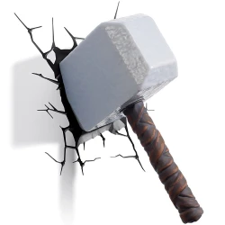 3D Φωτιστικό The Source 3DL Marvel Thor Hammer Deco Light - 3D Light FX
