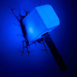 3D Φωτιστικό The Source 3DL Marvel Thor Hammer Deco Light - 3D Light FX