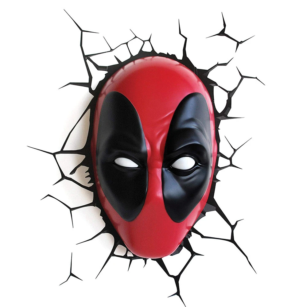 3D Φωτιστικό The Source 3DL Marvel Deadpool 3D Deco Light - 3D Light FX