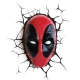 3D Φωτιστικό The Source 3DL Marvel Deadpool 3D Deco Light - 3D Light FX