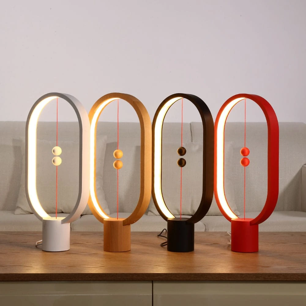 Heng Balance Διακοσμητική Λάμπα Με Μαγνητικό Διακόπτη Σε Λευκό Χρώμα Ellipse - Allocacoc - Η Heng Balance |Plastic Lamp Ellipse| είναι η απόλυτη καινοτομία της Allocacoc με magnetic switch λειτουργία που ενεργοποιεί το ηλεκτρικό ρεύμα μέσω μαγνητικού πεδί