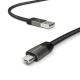 Vonmählen The Luxury Cable® (USB-A σε micro-USB) Καλώδιο Δεδομένων – Μαύρο