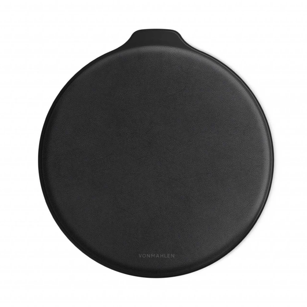 Vonmählen Βάση Ασύρματης Φόρτισης Qi από Δερματίνη με Φορτιστή Ταξιδιού και Καλώδιο 2 μέτρων – Black