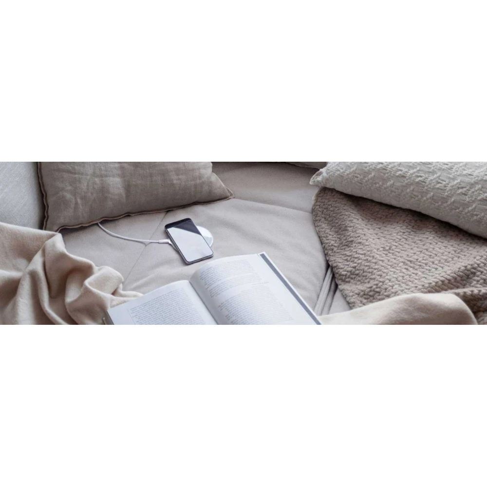 Vonmählen Βάση ασύρματης φόρτισης Qi από Plexiglass με φορτιστή ταξιδιού και καλώδιο 2 μέτρων – Black