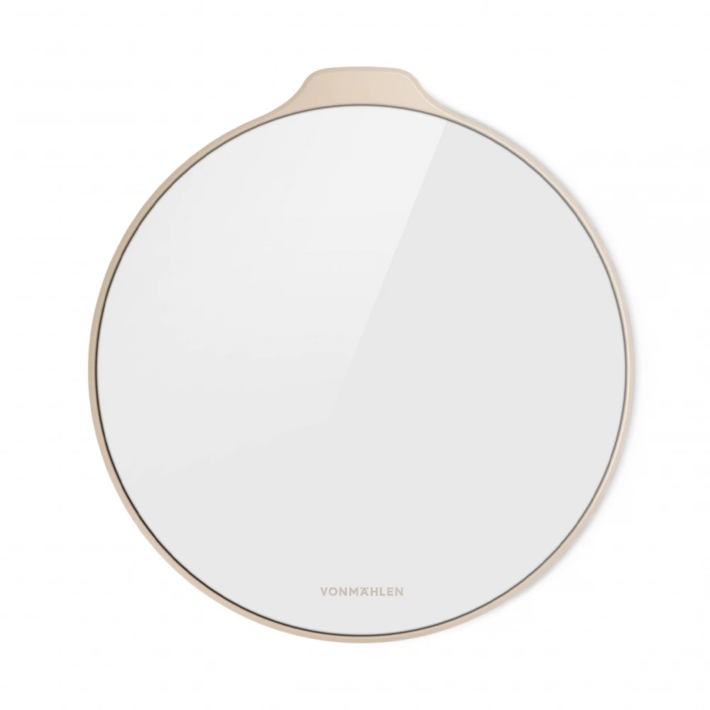 Vonmählen Βάση ασύρματης φόρτισης Qi από Plexiglass με φορτιστή ταξιδιού και καλώδιο 2 μέτρων – Rose Gold