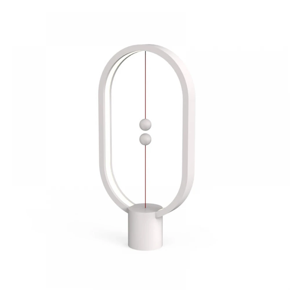 Heng Balance Διακοσμητική Λάμπα Με Μαγνητικό Διακόπτη Σε Λευκό Χρώμα Ellipse - Allocacoc - Η Heng Balance |Plastic Lamp Ellipse| είναι η απόλυτη καινοτομία της Allocacoc με magnetic switch λειτουργία που ενεργοποιεί το ηλεκτρικό ρεύμα μέσω μαγνητικού πεδί