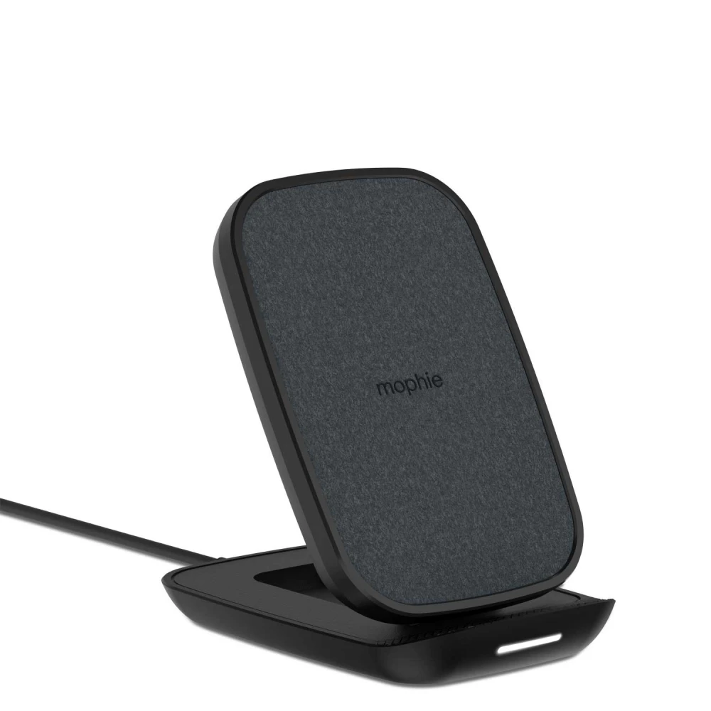 Mophie Wireless Charging Stand Σταθμός Ασύρματης Φόρτισης Quickcharge 10W – Ultrasuede / Black