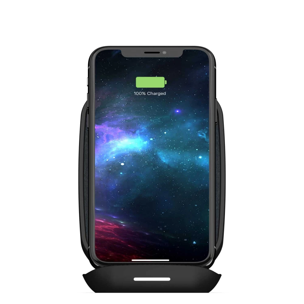 Mophie Wireless Charging Stand Σταθμός Ασύρματης Φόρτισης Quickcharge 10W – Ultrasuede / Black