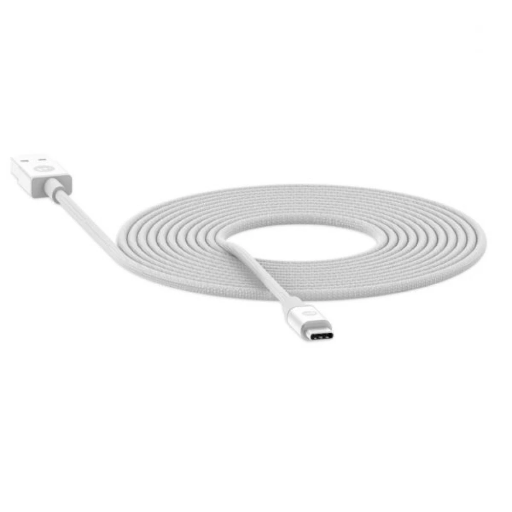 Mophie Charging Cable Καλώδιο Φόρτισης USB-C 3 Μέτρα Σε Μαύρο ή Λευκό