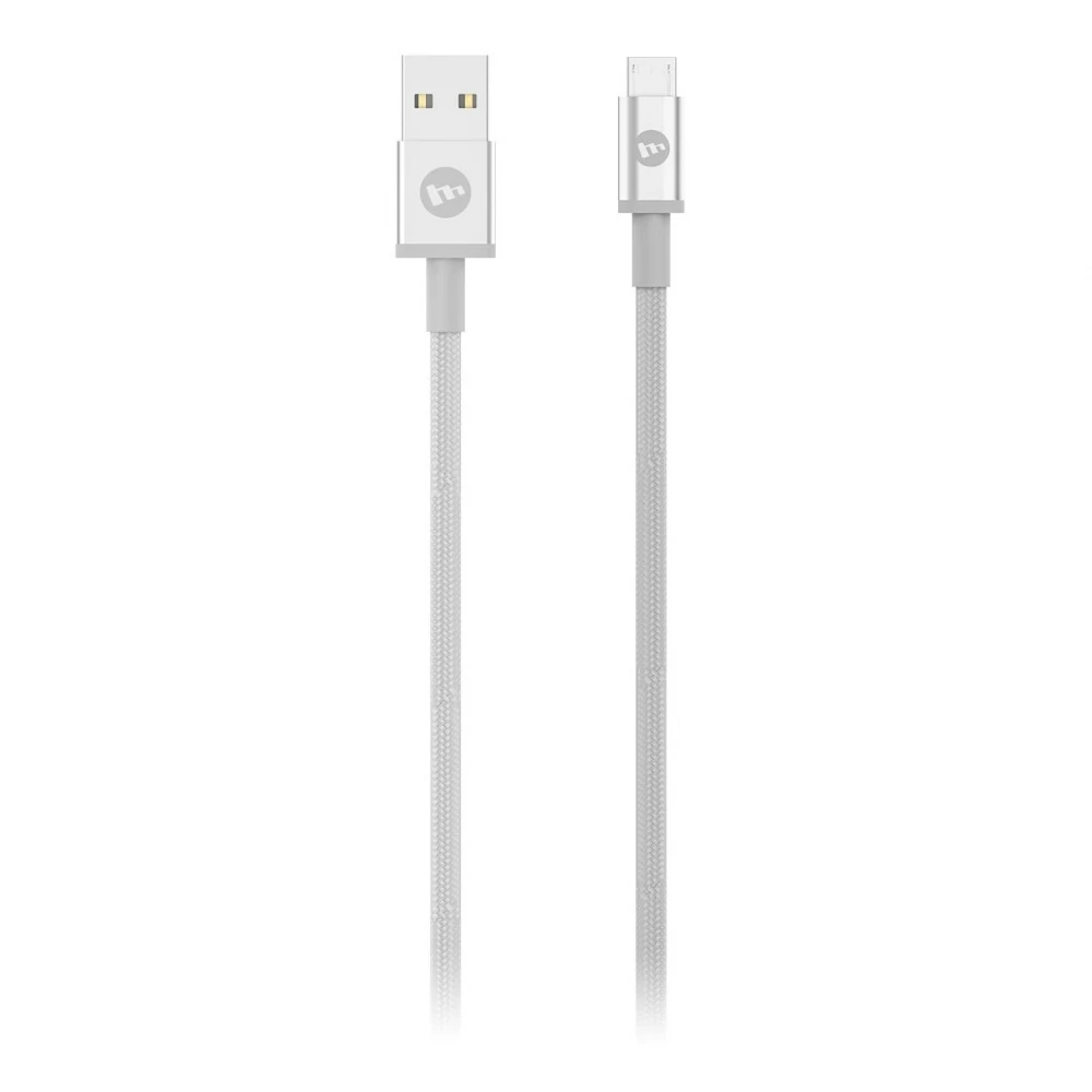 Mophie Charging Cable Αλουμινένιο Καλώδιο Φόρτισης Micro USB 1 Μέτρο Σε Μαύρο ή Λευκό