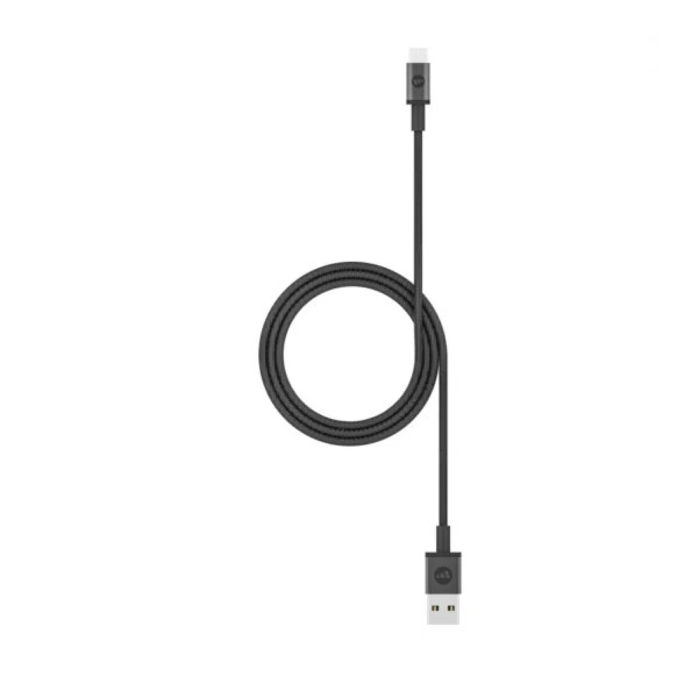 Mophie Charging Cable Αλουμινένιο Καλώδιο Φόρτισης Micro USB 1 Μέτρο Σε Μαύρο ή Λευκό
