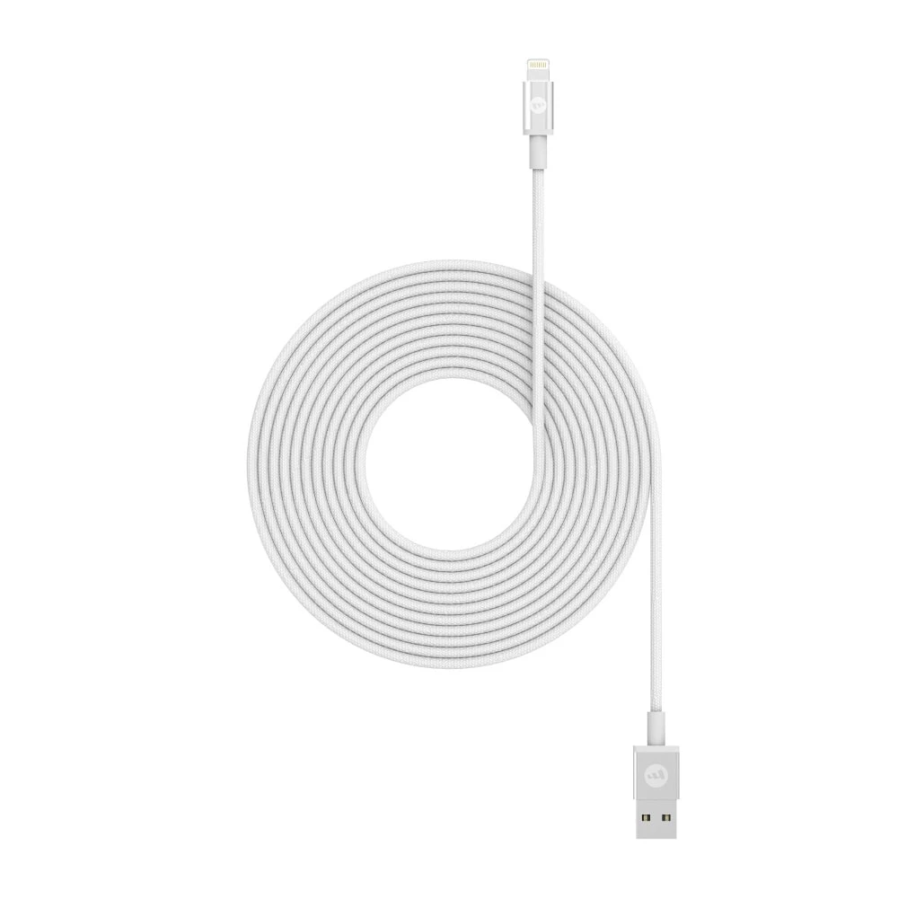 Mophie Charging Cable Καλώδιο Φόρτισης Lightning 3 Μέτρα Σε Μαύρο ή Λευκό