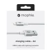 Mophie Charging Cable Καλώδιο Φόρτισης Lightning 3 Μέτρα Σε Μαύρο ή Λευκό