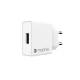Mophie Wall Adapter USB-A Οικιακός Φορτιστής Quick Charge Ισχύος 18W  Σε Μαύρο ή Λευκό