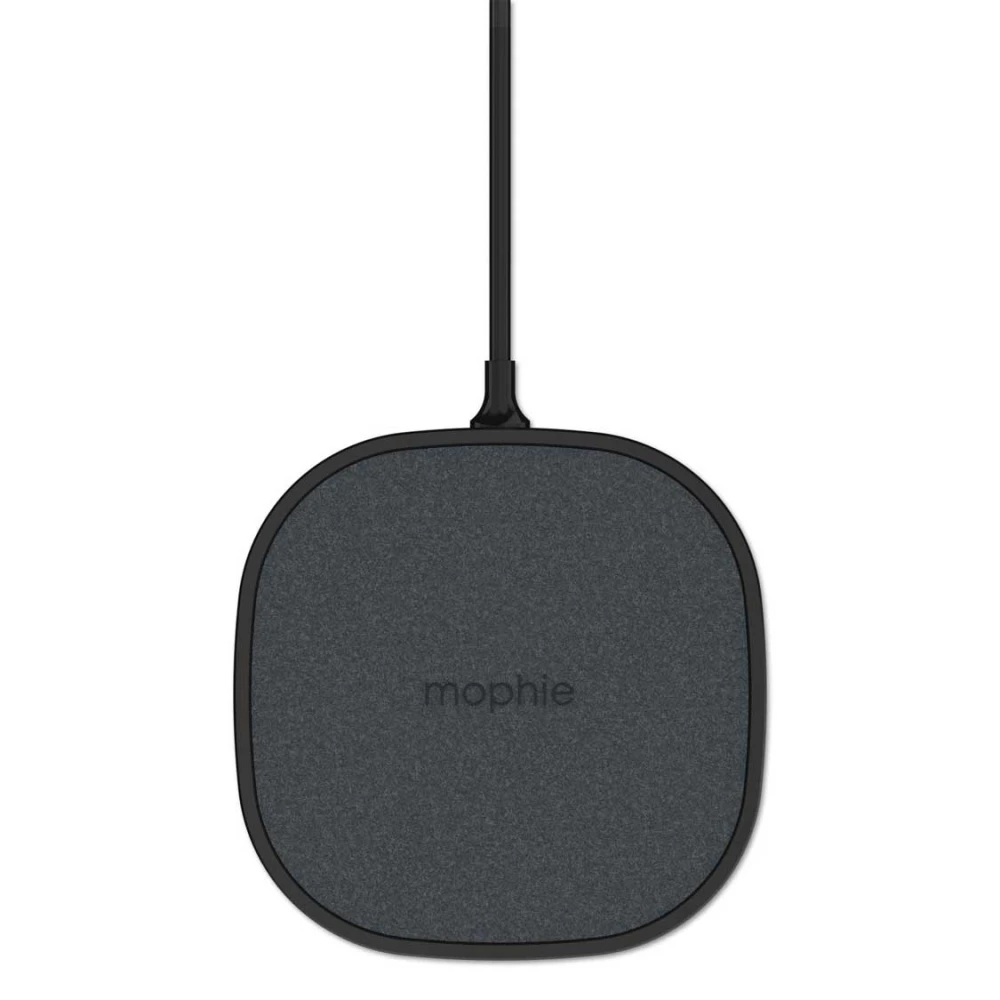 Mophie Wireless Charging Pad Σταθμός Ασύρματης Φόρτισης Quickcharge 10W – Ultrasuede / Black