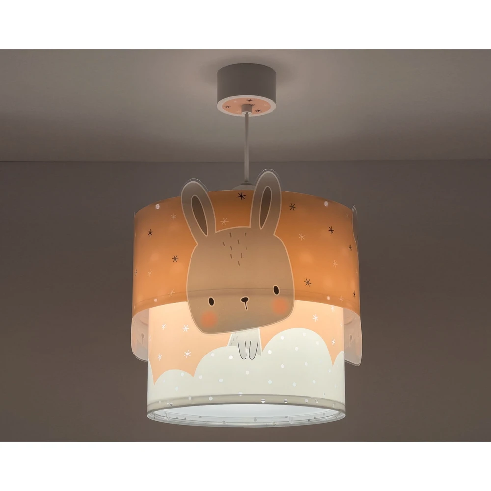 Baby Bunny Sommon Κρεμαστό Φωτιστικό Οροφής 1xE27 Ango