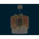 Baby Bunny Sommon Κρεμαστό Φωτιστικό Οροφής 1xE27 Ango