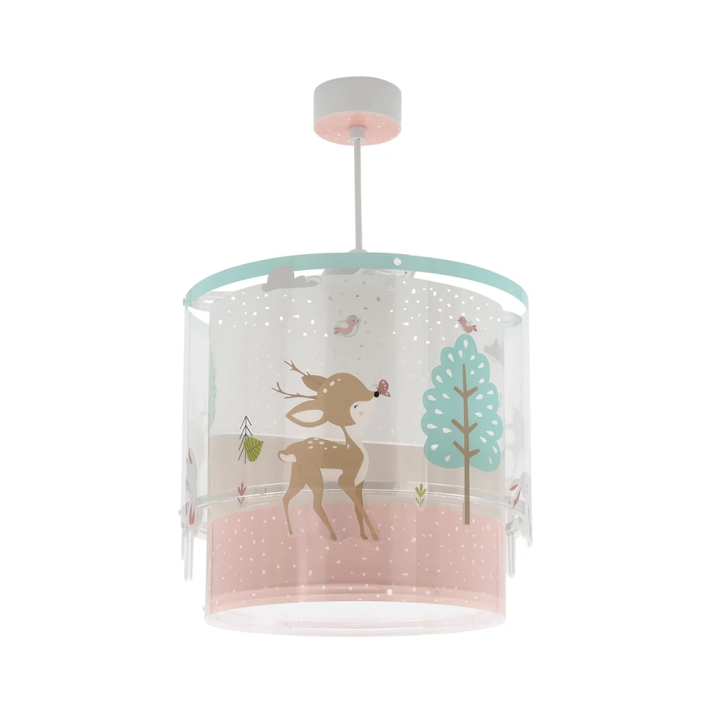 Loving Deer Κρεμαστό Φωτιστικό Οροφής 1xE27 Ango