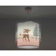 Loving Deer Κρεμαστό Φωτιστικό Οροφής 1xE27 Ango