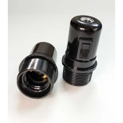 Ντουί E27 Με Διακοπτάκι M10x1 Μαύρο ARDITI