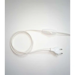 Διακόπτης Mε 2m Καλώδιο Και Φις Διπολικό Σε Λευκό Χρώμα ARDITI