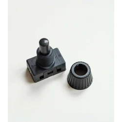 Διακοπτάκι μακρύλαιμο Πατητό Μαύρο - Λευκό ARDITI