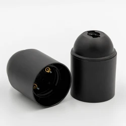 Ντουί Με Λείο Σώμα Μαύρο E27 M10 x 1 ARDITI