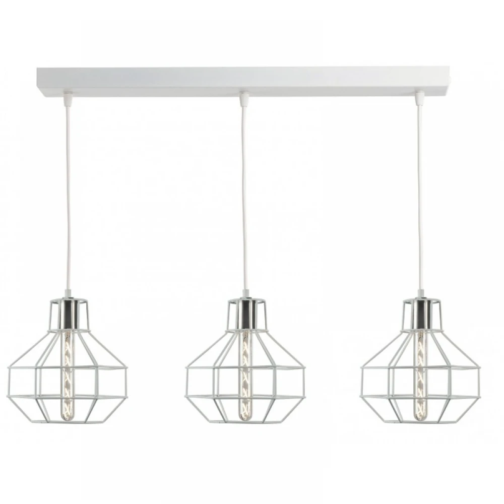 Φωτιστικό Πολύφωτο 3φ Μέταλλο Μαύρο ή Λευκό Ε27- Arkolight