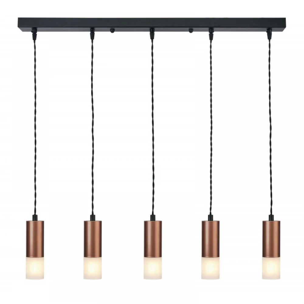 Φωτιστικό Πολύφωτο Αλουμίνιο / Plexi 5xG9 - Arkolight