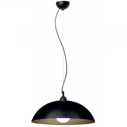Φωτιστικό Μονόφωτο Plexiglass Μαύρο Ε27 Φ40 - Arkolight