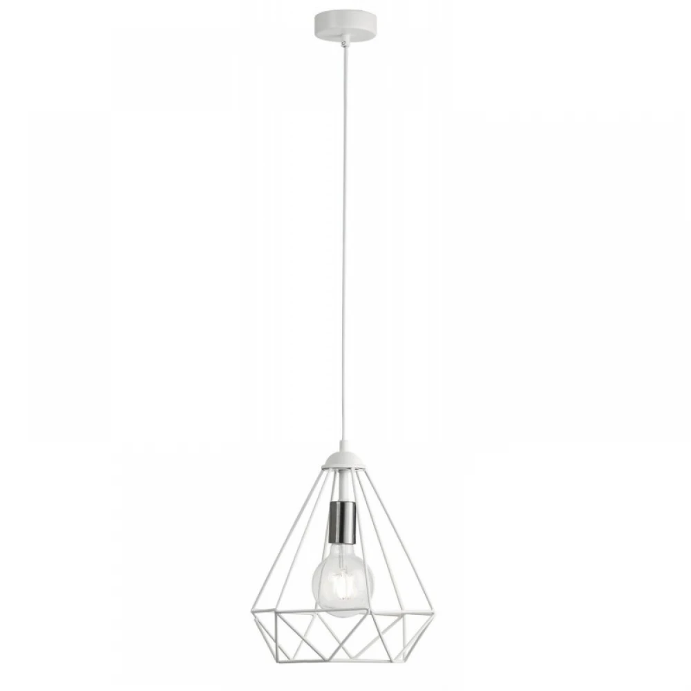 Φωτιστικό Μονόφωτο Μέταλλο Λευκό Ή Μαύρο Ε27 Φ28 - Arkolight