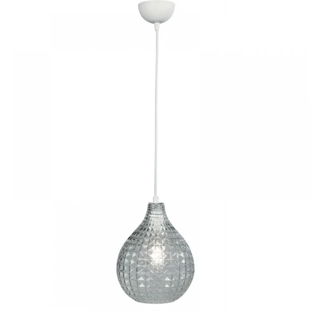 Φωτιστικό Μονόφωτο Από Μέταλλο Και Γυαλί Φιμέ ή Διάφανο 1xE27 - Arkolight