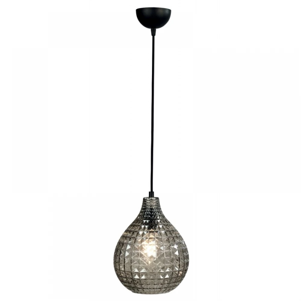 Φωτιστικό Μονόφωτο Από Μέταλλο Και Γυαλί Φιμέ ή Διάφανο 1xE27 - Arkolight