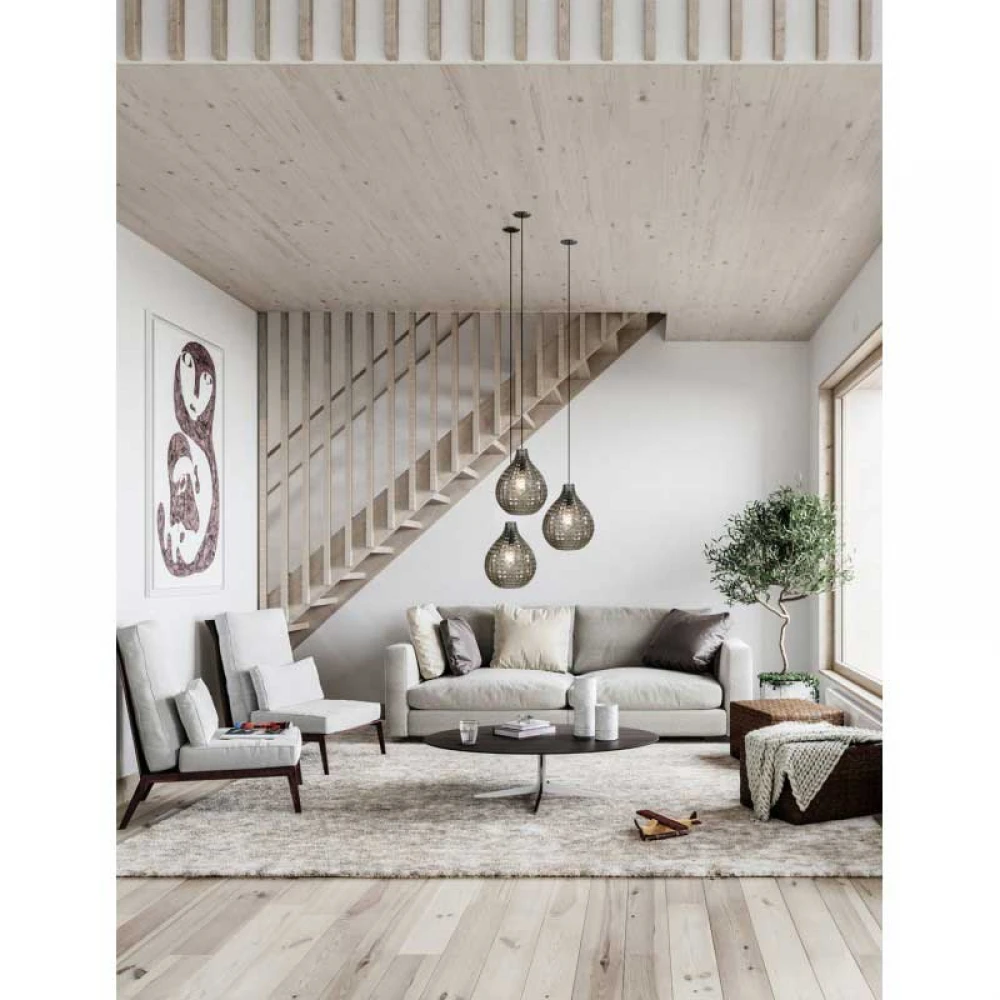 Φωτιστικό Μονόφωτο Από Μέταλλο Και Γυαλί Φιμέ ή Διάφανο 1xE27 - Arkolight