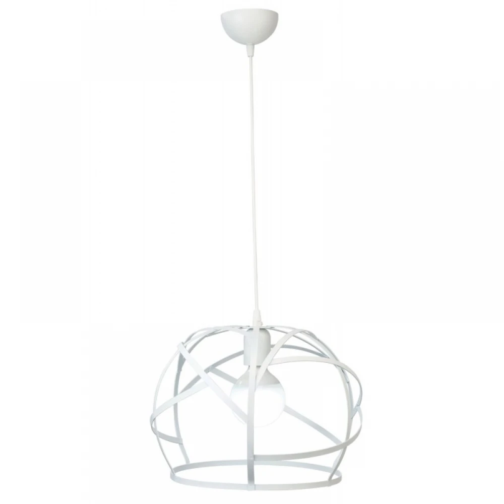 Φωτιστικό Πλέγμα Μονόφωτο Μέταλλο Σε Μαύρο ή Λευκό 1xE27 Φ35 - Arkolight