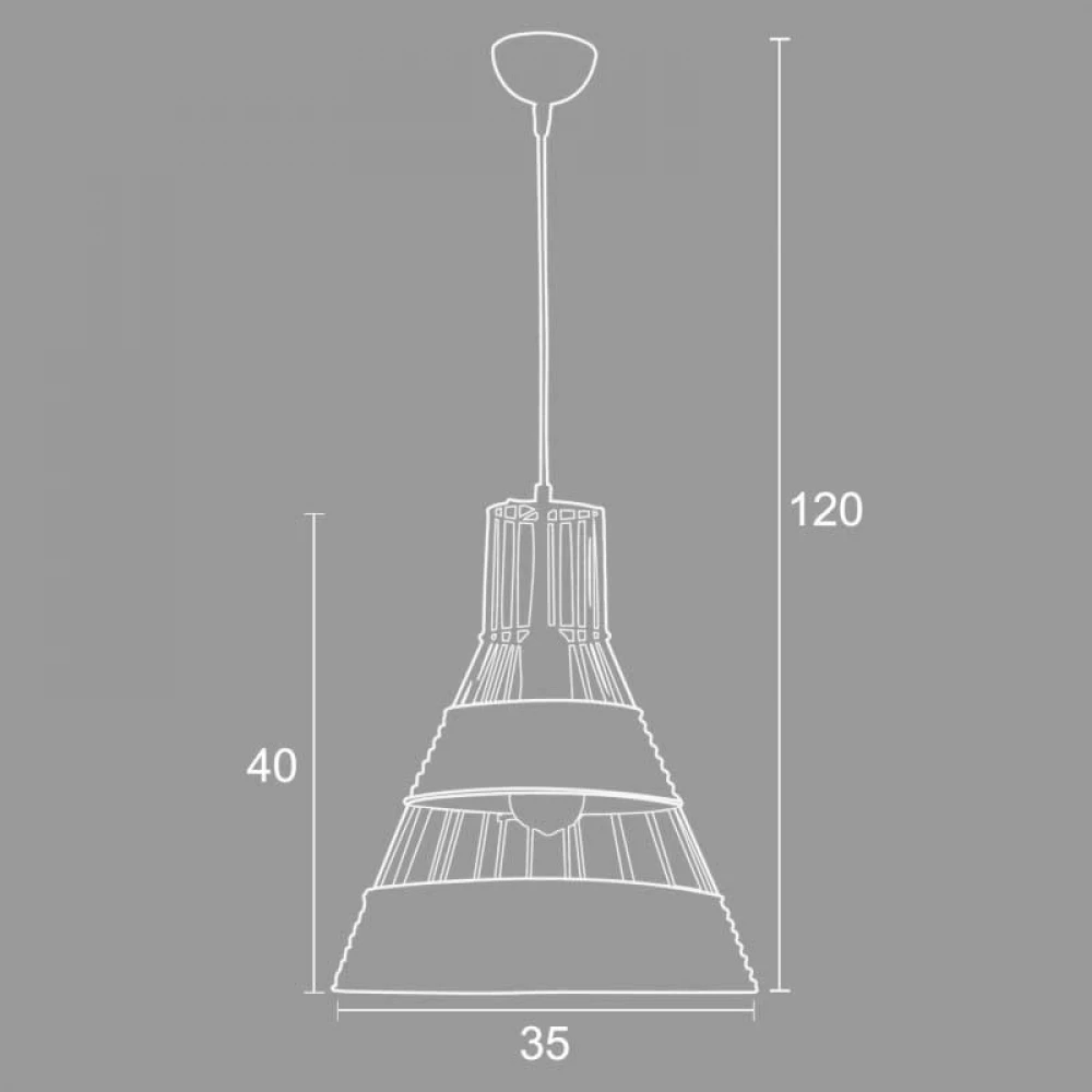 Φωτιστικό Μονόφωτο Μέταλλο/Ρατάν Λευκό Και Φυσικό Χρώμα 1XE27 Φ35 - Arkolight